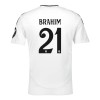 Original Fußballtrikot Real Madrid Brahim 21 Heimtrikot 2024-25 Für Herren